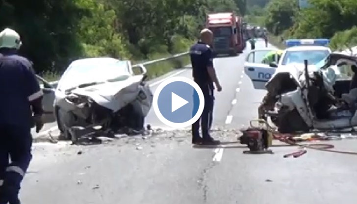 Тежка катастрофа отне живота на един човек и рани други трима!