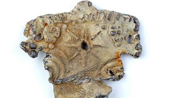 Това, което отличава амулета е осемлъчевата звезда, станала известна като герб и знаме на днешната република Македония