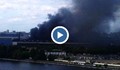 Страшен пожар в завод на ЗИЛ