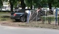 "Състезател" потроши оградата на булевард "Цар Освободител"