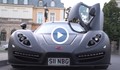 Уникално видео на първата серийна БГ хипер кола Sin R1, заснето в Русе