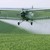 Земеделски самолет едва не уби жена на полето