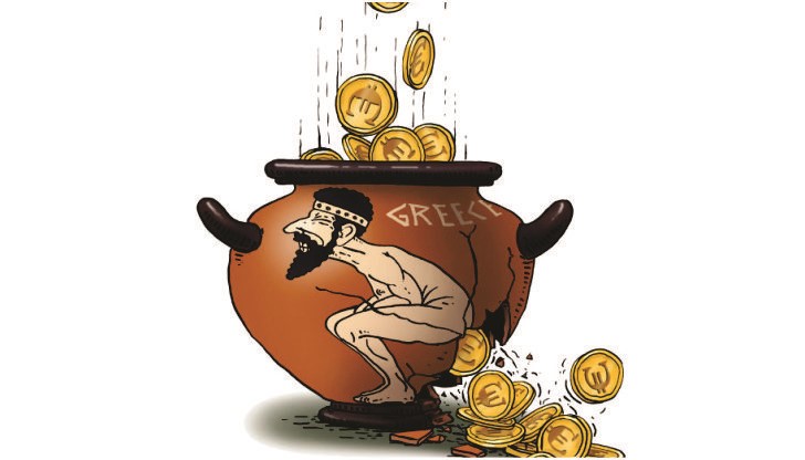 И някои гледни точки на карикатуристи по дра(х)мата в Гърция…