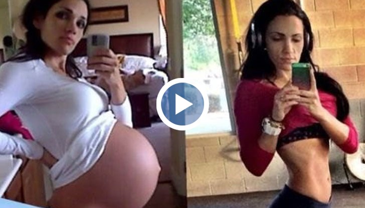 Горда майка на цели 6 деца. И да, тя е родила всяко едно от тях