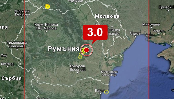 Земетресение разлюля сеизмична зона Вранча снощи малко преди полунощ, 21 юли 2015 Земетресение разлюля сеизмична зона Вранча снощи малко преди полунощ, 21 юли 2015