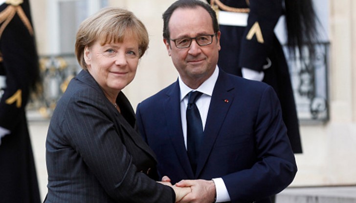 Ангела Меркел и Франсоа Оланд ще се срещнат още днес