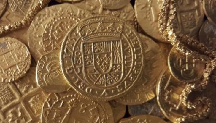 Златото е от потънал отдавна испански кораб