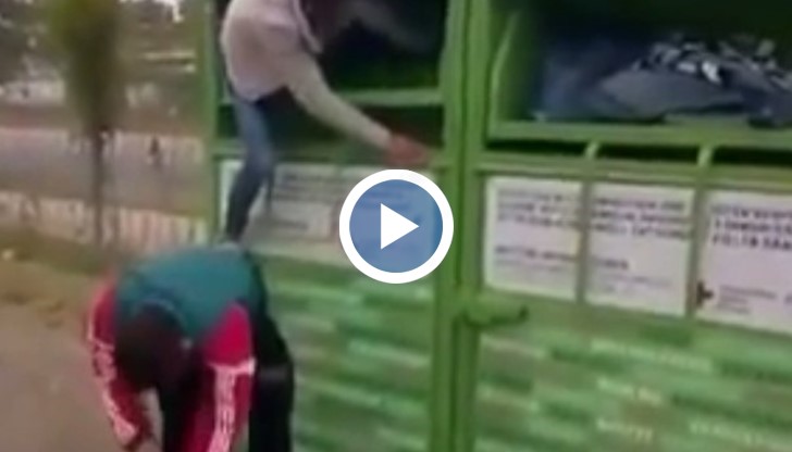 Немците са втрещени от ромите, които обират даренията от контейнери