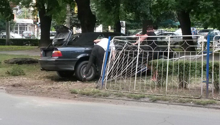 Пътен инцидент на булевард "Цар Освободител" в Русе