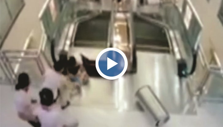 Жена загина от ужасна смърт на ескалатор в