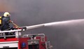 Русенски огнеборци гасиха пожар на булевард "Тутракан"