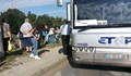 Скандал и крошета между пътнички в автобус на "Етап"