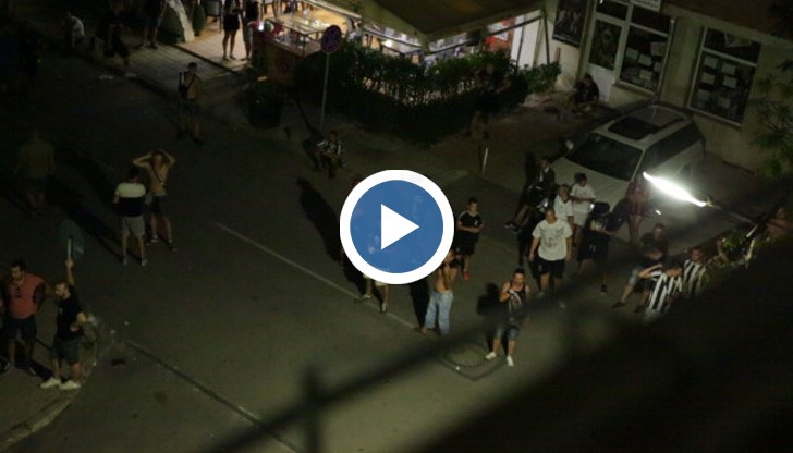 Причината за гнева им е задържан в районното техен съмишленик