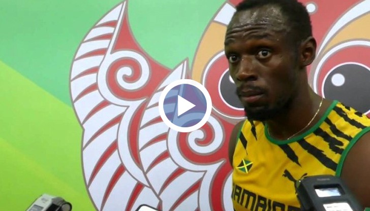 Най-бързият мъж на планетата бе нападнат от един от операторите при празненството след поредната му титла