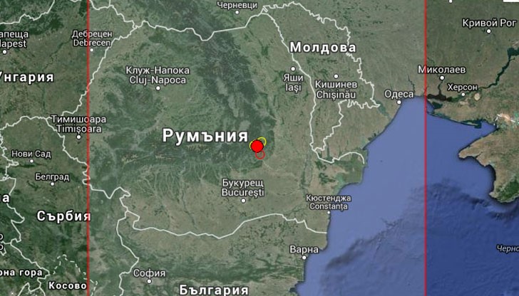 Земетресение разлюля сеизмична зона Вранча тази сутрин, 17 агуст 2015