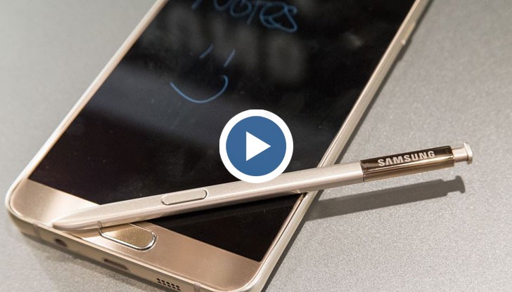 Samsung представи Note 5