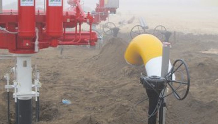 Така изглежда газовата връзка в момента Така изглежда газовата връзка в момента