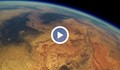 Уникални кадри от космоса, заснети случайно с GoPro