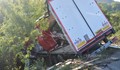 Зрелищната катастрофа с ТИР на обходен път