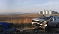 Жестока катастрофа, две коли се помляха на входа на Игнатиево