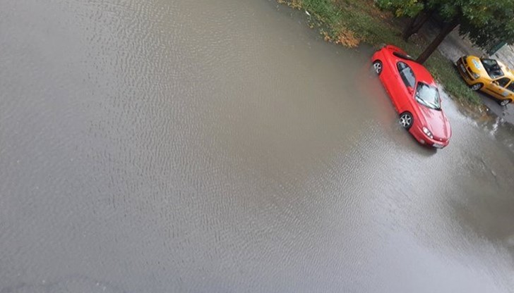 Снимката е от 7 часа, сега положението е по-сериозно!