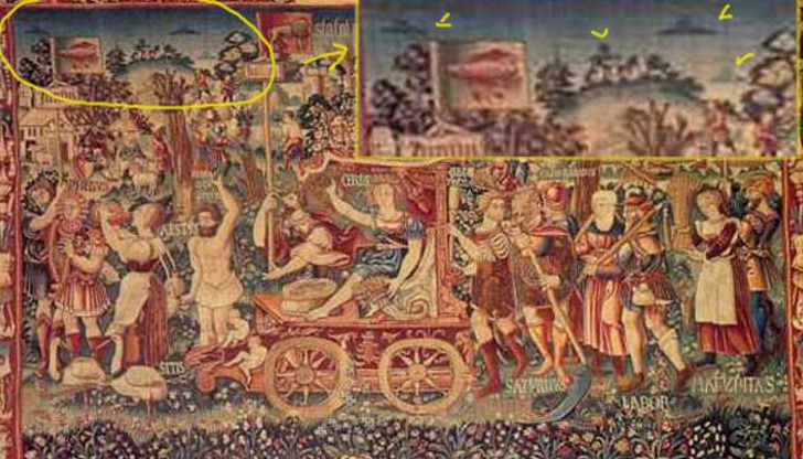 За гоблена се знае, че се казва "Триумф на лятото" и е изработен през 1538 година