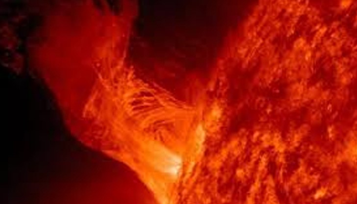 При определени условия мощните изригвания могат да доведат до магнитни бури на Земята При определени условия мощните изригвания могат да доведат до магнитни бури на Земята