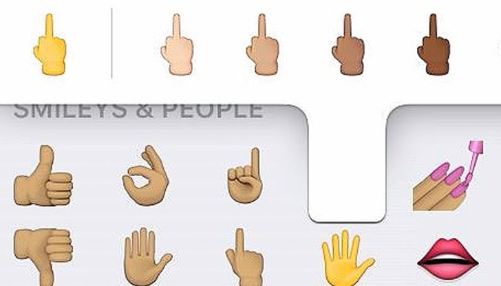 „Епъл” най-накрая добави един от най-спорните емотикони в света – средният пръст