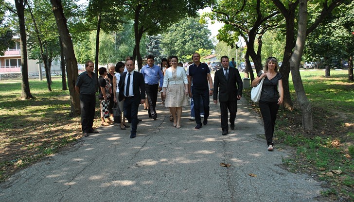 Кметът Пламен Стоилов изказа своята признателност към министър Десислава Танева