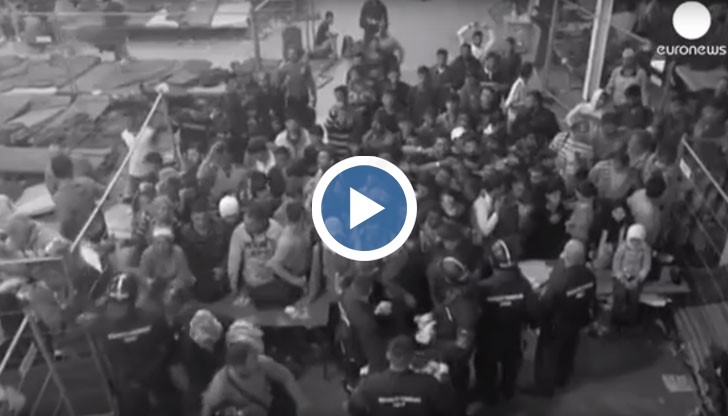 Видео, заснето тайно от австрийски доброволец