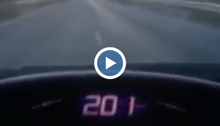 Поредното видео с поредната изцепка на български шофьор