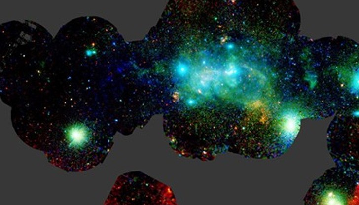 В самото сърце на галактиката, на 26 хиляди светлинни години от Земята, се намира Стрелец А* - свръхмасивна черна дупка В самото сърце на галактиката, на 26 хиляди светлинни години от Земята, се намира Стрелец А* - свръхмасивна черна дупка