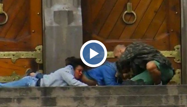 Бездомник беше убит, спасявайки заложник