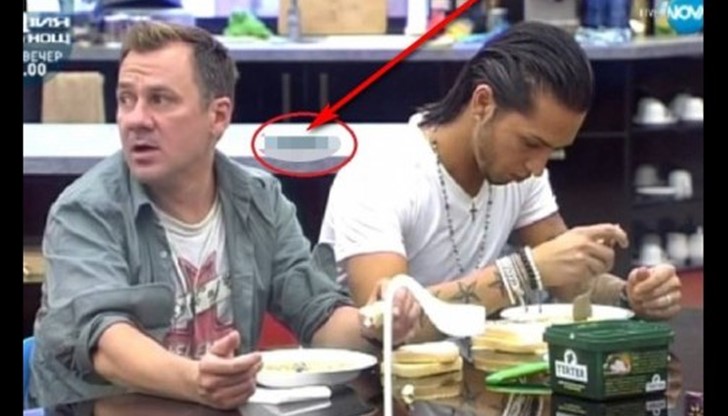 В вчерашният епизод на Вип Брадър се забеляза нещо любопитно и най-вече против правилата