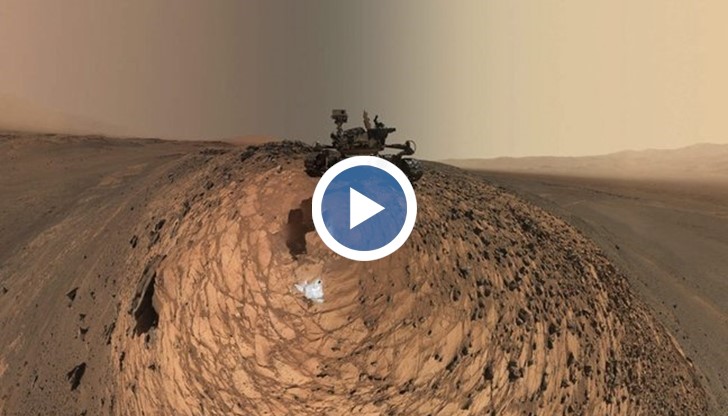 НАСА откри течаща вода на Марс