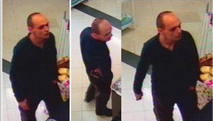 Заснетият на камерите мъж СНИМКА: СДВР Заснетият на камерите мъж СНИМКА: СДВР