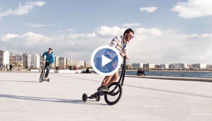Полу-колелото (Halfbike), проект на двама български архитекти