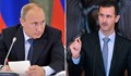 Башар Асад благодари на Владимир Путин за помощта