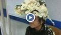 Жена обърка пяната си за коса със строителна пяна