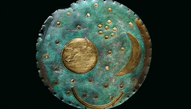 Небесния диск от Небра понастоящем се намира в Музея на Праисторията в Хале