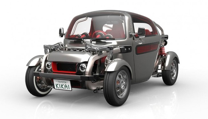 Идеята на Toyota е да покаже красотата зад това чудо на техниката, наречено кола