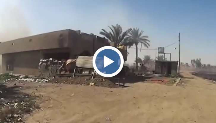 Потресаващи кадри, заснети от първо лице от боец на "Ислямска държава"