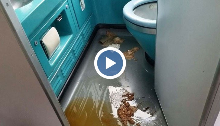 Потресаващи кадри на влак, превърнат в кочина, разбуниха духовете за пореден път