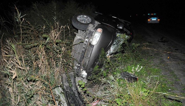 Два автомобила са се ударили oколо 20.50 часа в отсечката Поморие - Ахелой