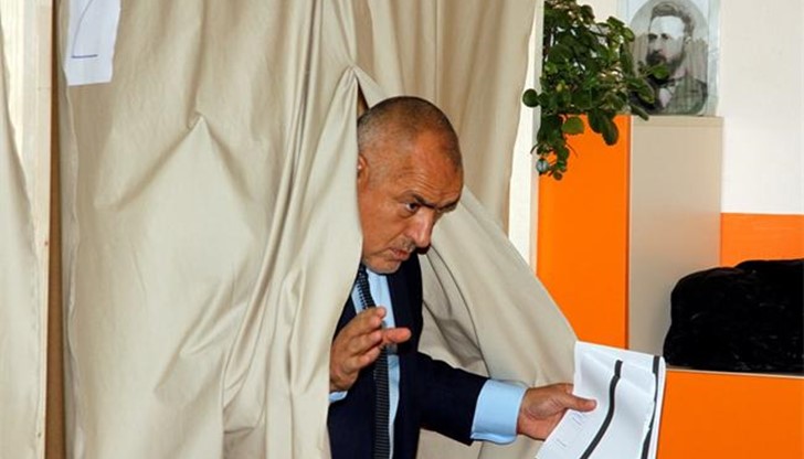 Как гласува премиерът Борисов