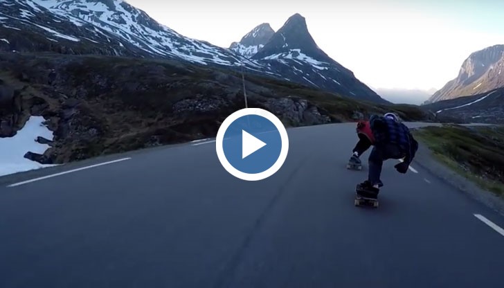 Вижте уникалното видео от Норвегия!