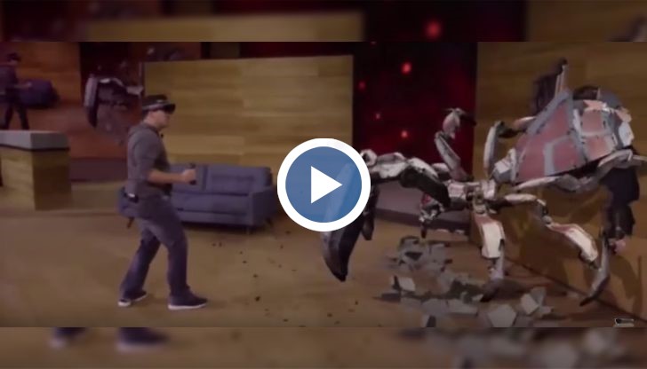 Microsoft показа видео демо на възможностите на своята система за добавена реалност