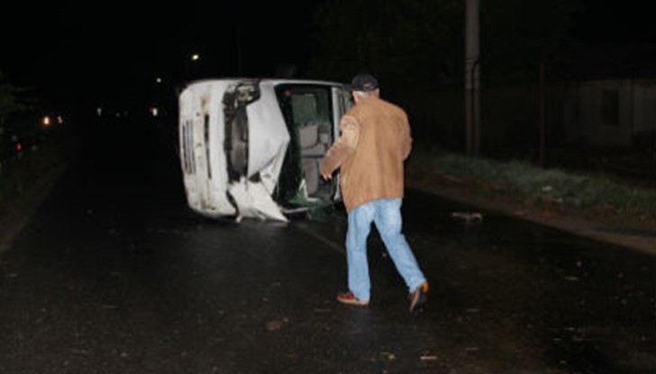 Тежка катастрофа затвори околовръстното на Казанлък