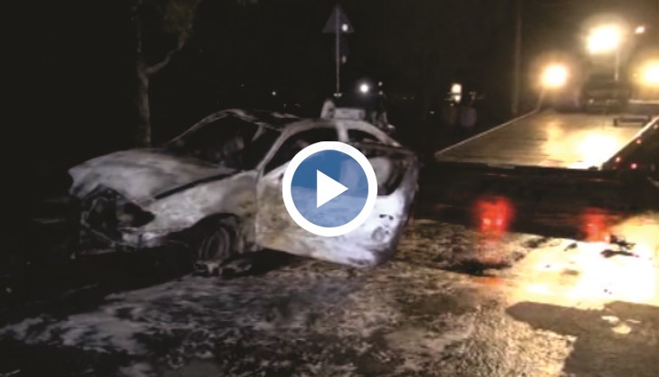 17-годишно момиче и мъж на 60 г. са с тежки изгаряния, след тежка катастрофа