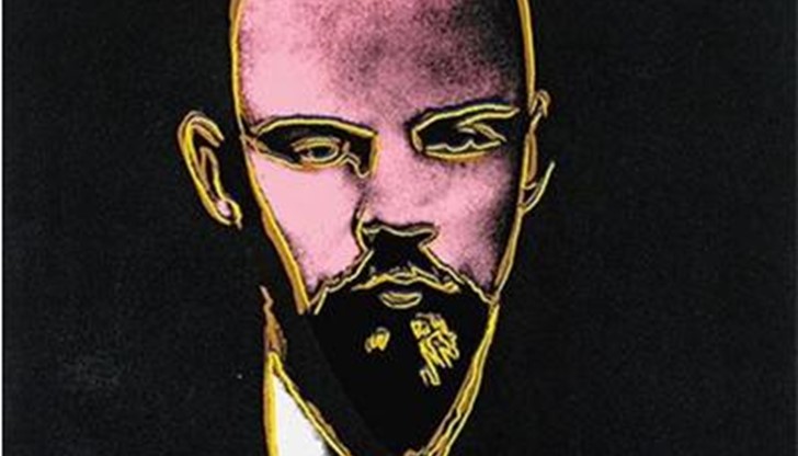 Потретът на Ленин, рисуван от Анди Уорхол Потретът на Ленин, рисуван от Анди Уорхол